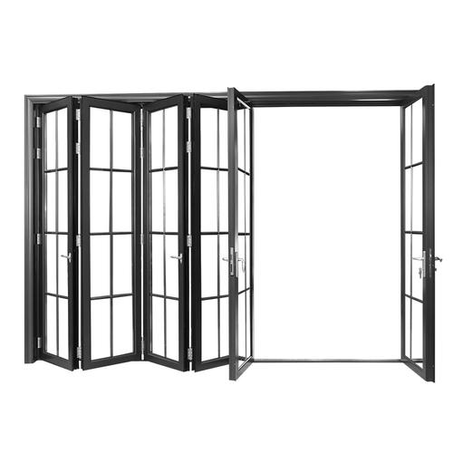 伊盾门窗埃菲尔折叠门铝合金隔音定制断桥推拉移门客厅阳台书房门