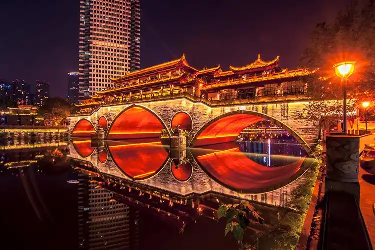 成都九眼桥安顺廊桥