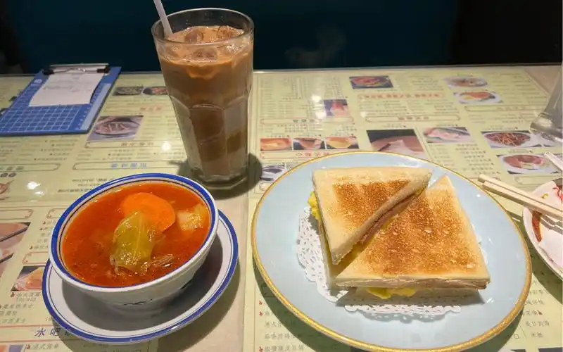 【小短腿】金凤叻港式茶餐厅 下午茶 人民币37元