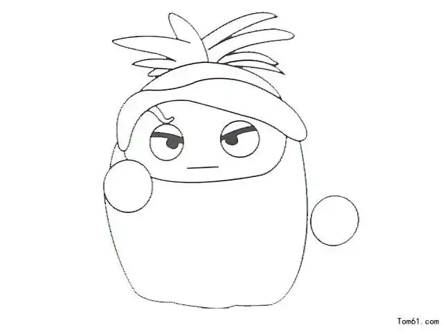 果宝特攻-简笔画图片-儿童资源网手机版