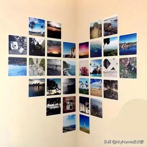 照片墙怎么摆好看 看看这50张灵感图吧!