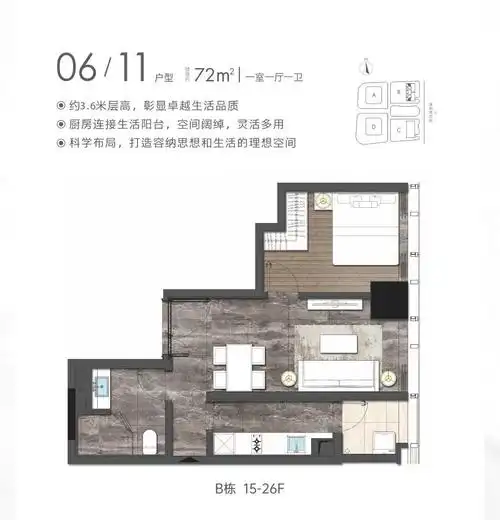 恒裕深圳湾户型鉴赏