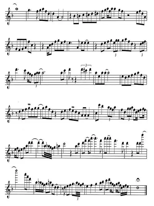 秋叶萨克斯曲谱(图7)