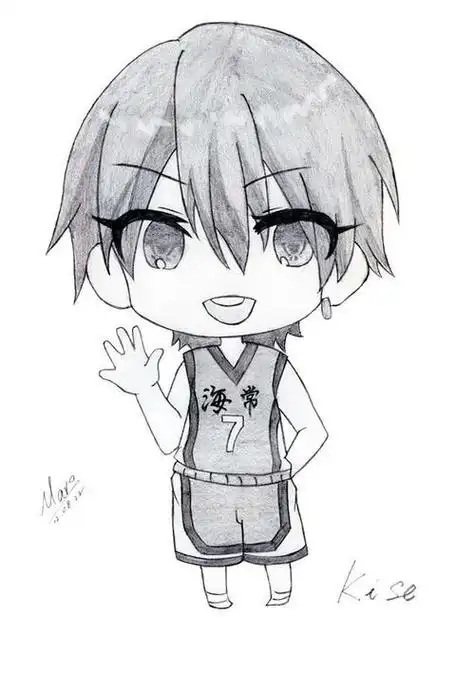 边伯贤q版手绘简笔画