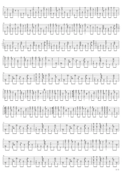 郑成河goodtime指弹版郑成河吉他谱