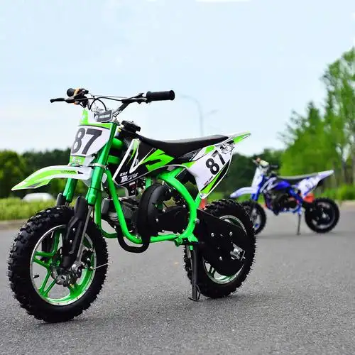 21款中童加汽油赛车小孩49-50cc迷你山地中小型越野儿童小摩托车