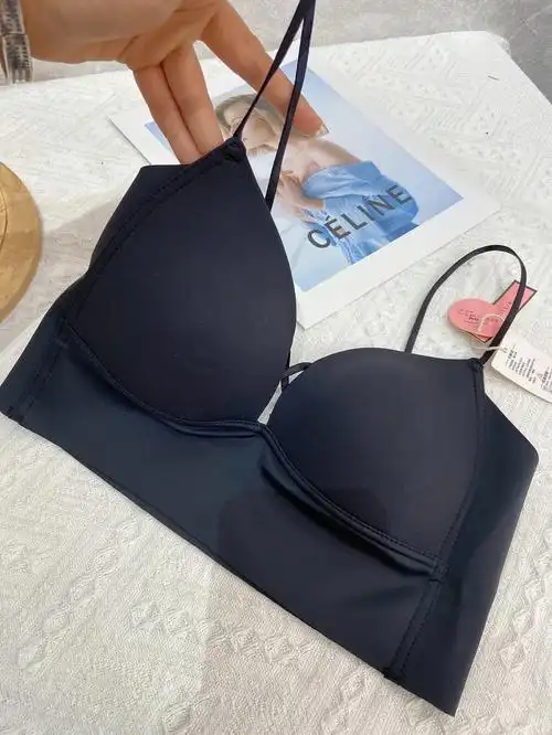法式三件杯冰丝无痕内衣