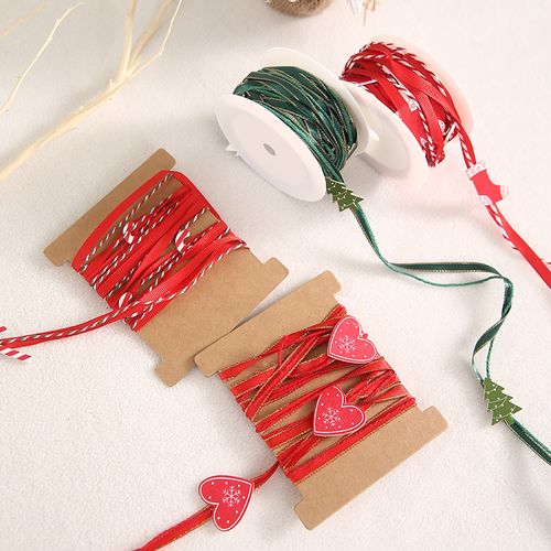 圣诞节装饰品丝带圣诞树套餐挂件配饰礼盒蝴蝶结北欧ins风道具2米