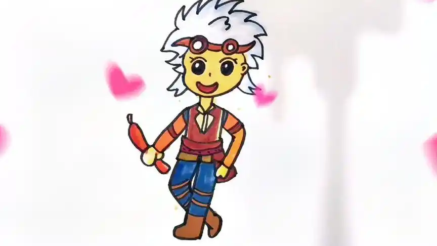 斗罗大陆:爸爸画的奥斯卡vs我画的,你觉得谁画的最好呢