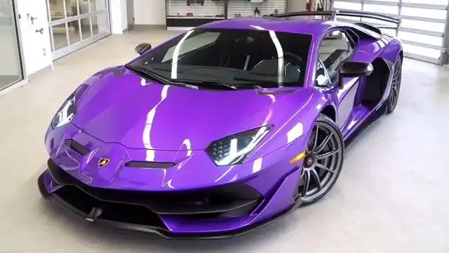紫色兰博基尼你是不是在街头见过?