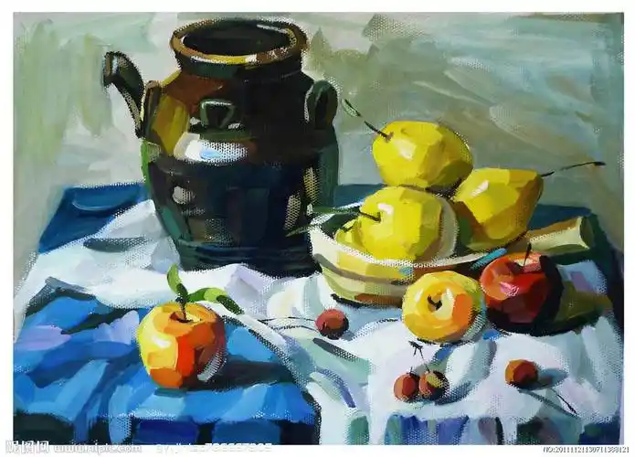 水粉画静物水粉画静物临摹