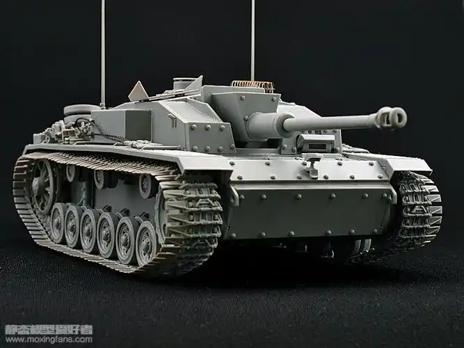 威龙6644德国三号突击炮f8后期型评测素组