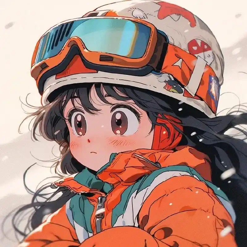 冬日女生头像#二次元少女 #动漫 #手机屏保 #漫画 #动漫 - 抖音