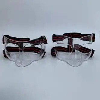 绿磁篮球面具护脸护鼻面罩透明篮球运动护具足球nba面具运动防撞面具