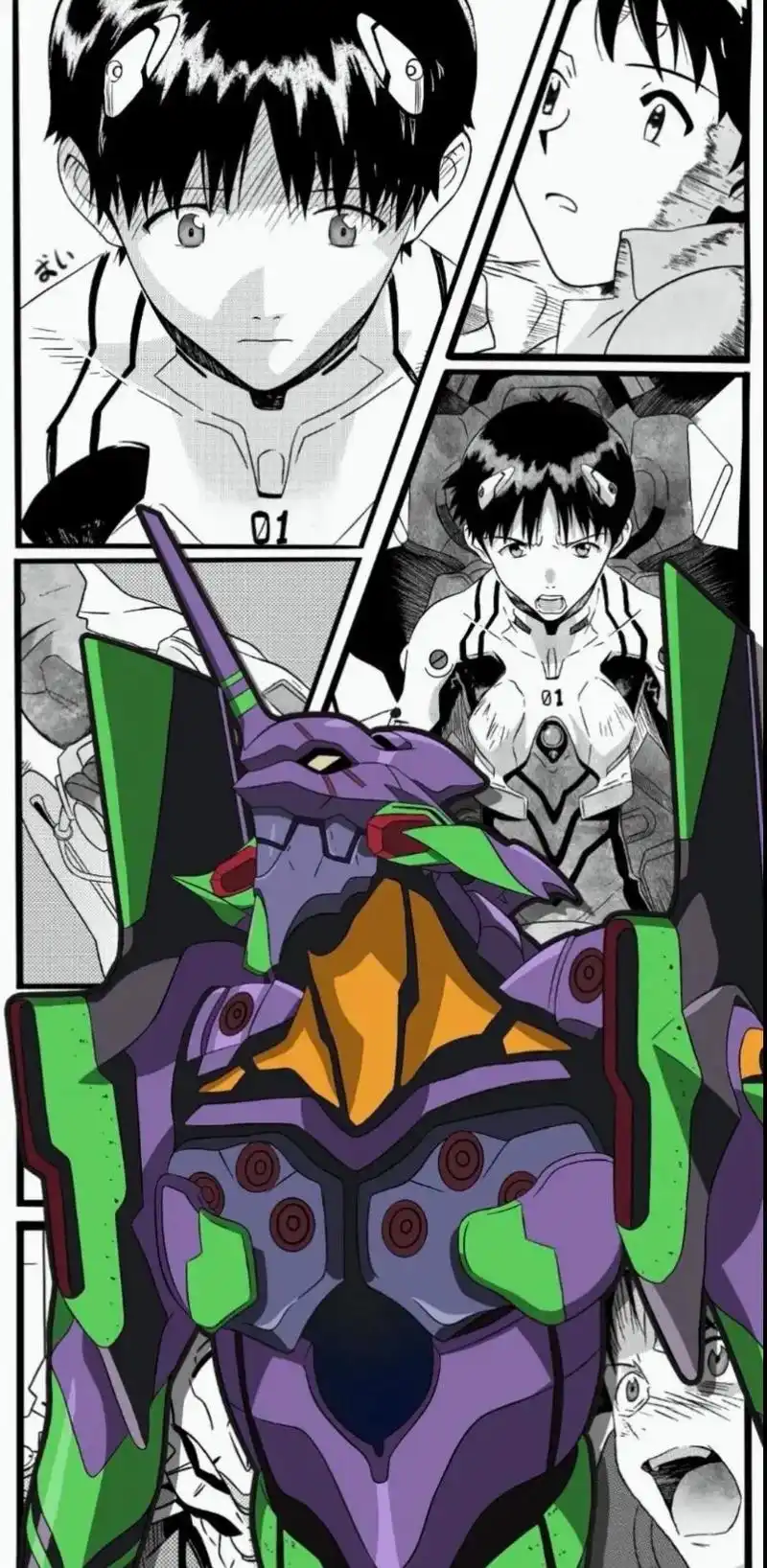 eva #新世纪福音战士 #eva壁纸 - 抖音