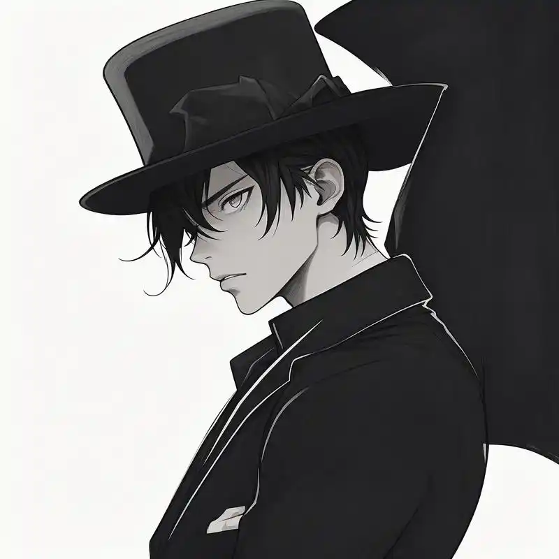 97 暗黑系男生头像精选 94 今天给大家带来一组暗黑风格的男生