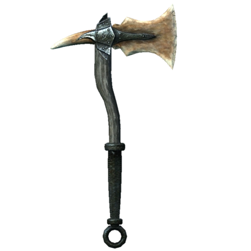 求一张上古卷轴5龙骨战斧的图片