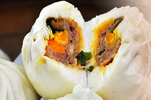 台湾各地都超人气的小吃肉包子.(图 / 克林台包)