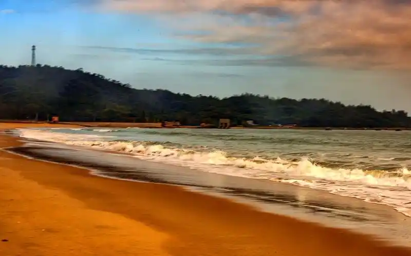 广东阳江海陵岛东岛金沙滩