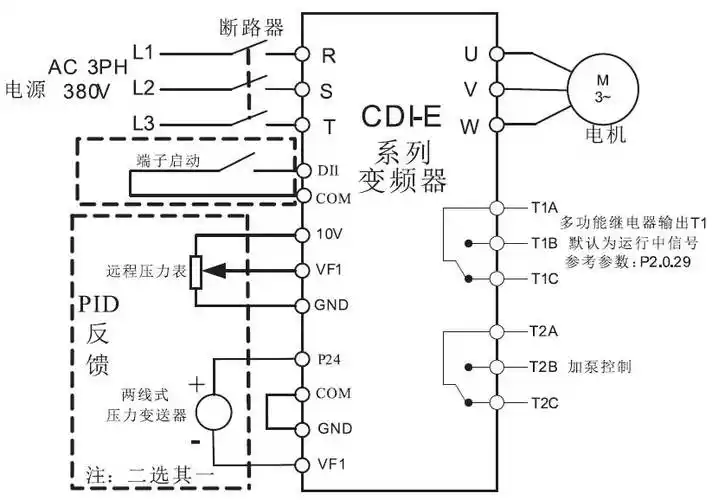 变频器世界应用案例德力西e系列变频器解决恒压供水常见问题解析