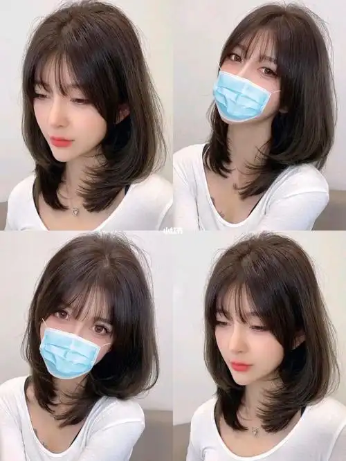 素颜也美的仙气发型!初恋头锁骨发简约高!