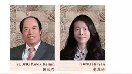 杨惠妍是碧桂园集团杨国强的女儿,一直以来都是杨国强亲自培养,后来