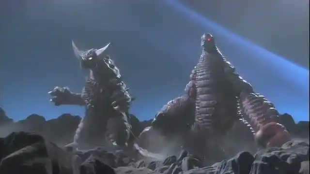 超进化哥莫拉和超进化雷德王vs宇宙皇帝雷布朗多星人