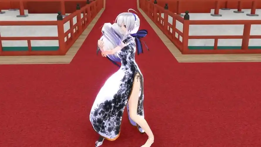 弱音的桃花旗袍