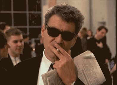 新闻编辑室墨镜抽烟耍酷gif动图_动态图_表情包下载_soogif