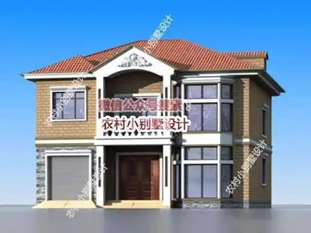 22套带车库的二层农村别墅,每年春节回家都其乐融融