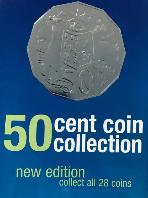 50c澳币小本本也收集全了继续收集20c