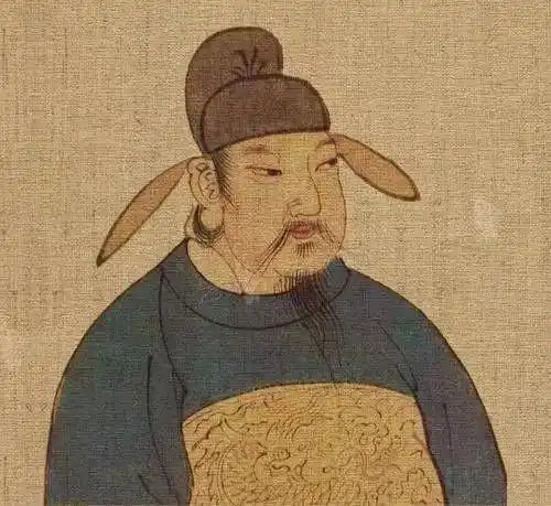 唐玄宗画像.