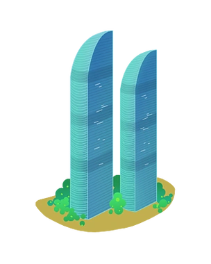 双子塔航拍4k贵州贵阳花果园双子塔航拍hd重庆标志性建筑金色双子塔ro