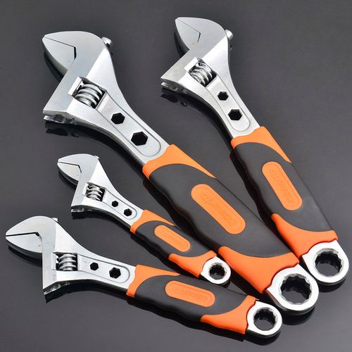 华丰巨箭活动扳手活扳手板子扳手多用活口扳手8寸10寸12寸活络