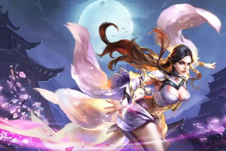 能无限连招的女战士露娜,再也不用担心技能没cd!