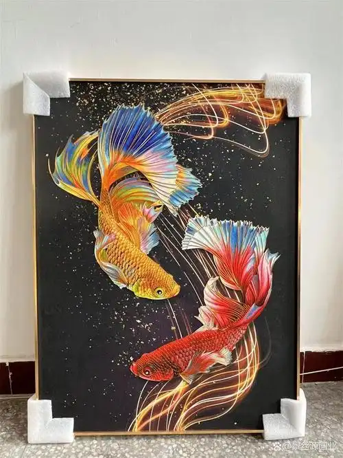 掐丝珐琅画又名:景泰蓝工艺画,掐丝珐琅彩,掐丝画等等.