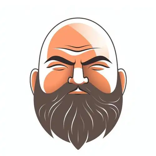 胖子大胡子中年成熟男士的头像图片