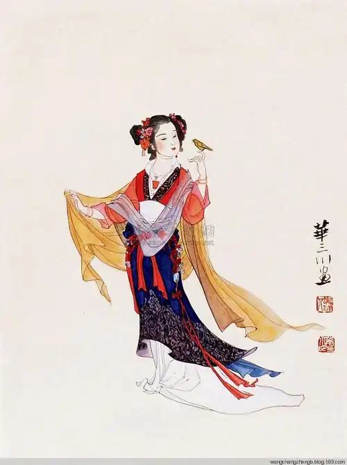 华三川人物作品