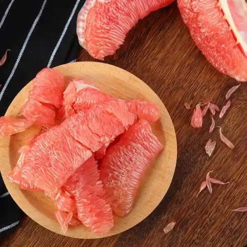 柚小甜 福建琯溪红肉蜜柚 红心柚子6粒装 单果1.8-2.