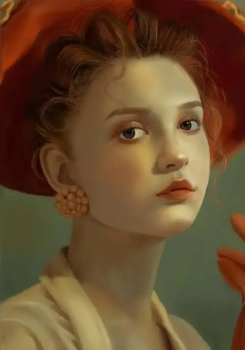 写实人像|插画|创作习作|嬛嬛吖 - 原创作品 - 站酷 (zcool)