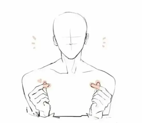 素材人体线稿姿势动态素材参考新手临摹必备