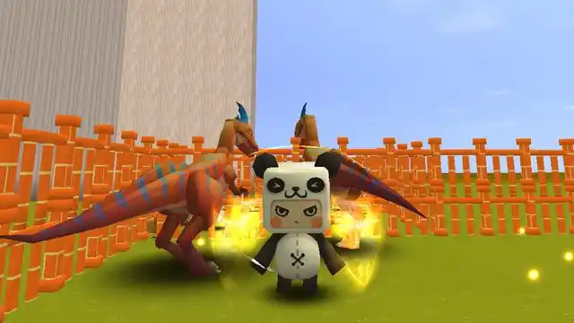 迷你世界 恐龙小镇一日游