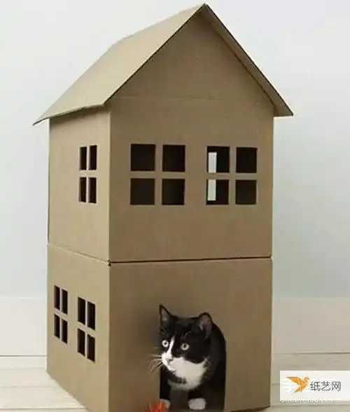 满满的都是孩子们的玩具个性纸箱废物利用大全