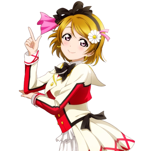 sr 小泉花阳 「huh. / its our miraculous time」