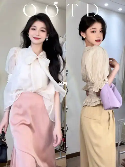 78温柔暴击韩剧女主感夏日通勤小个子天菜