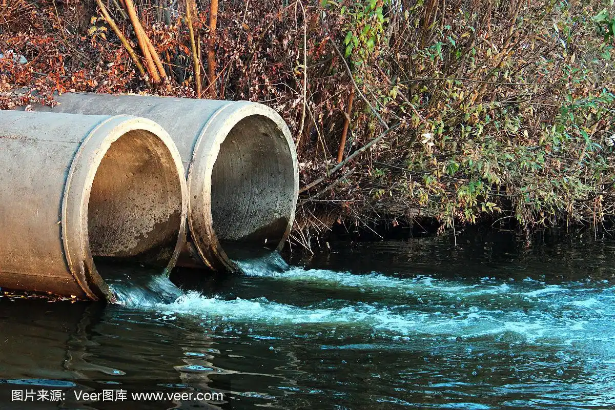 污水,河流,排水口,环境,环境保护