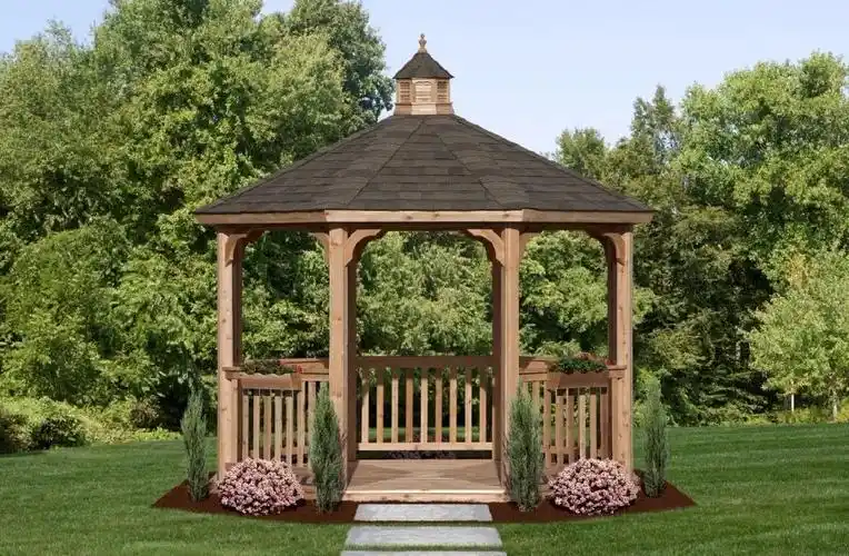 成品景观亭子 公园园林景观亭子定制