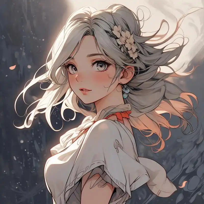 二次元女生头像,快叫你的姐妹一起用93