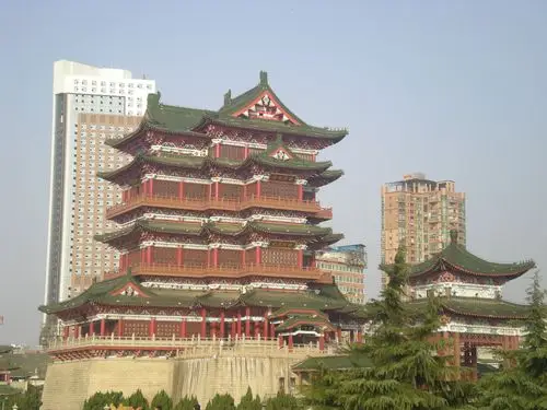 《中国建筑史》读记:梁思成设计滕王阁重修方案