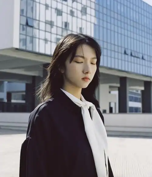 单人全身模板绘画素材(大街上也能拍时尚人像照,女生单人照拍照参考